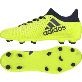 Chuteira Adidas X 17.3 Fg M S82366 com sobre ł volume sim
