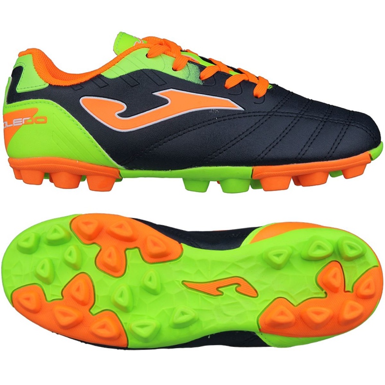Joma Toledo Fg Jr TOLJS.703.22 chuteiras preto preto