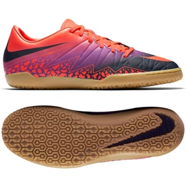 Tênis indoor Nike Hypervenom Phelon Ii Ic M 749898-845 multicolorido laranja