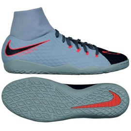 Sapato interior Nike HypervenomX Phelon cinza Sapato interior Nike HypervenomX Phelon cinza