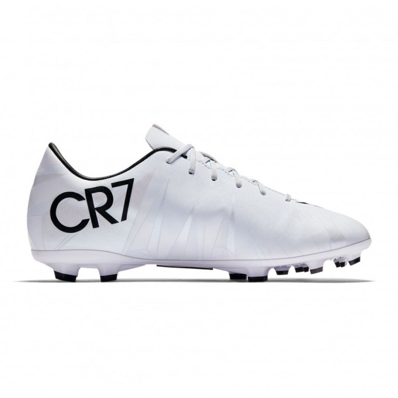 Chuteiras Nike Mercurial Victory Vi CR7 Fg Jr 852489-401 branco