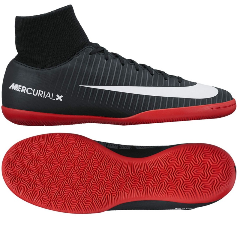 Tênis indoor Nike MercurialX Victory 6 Df Ic M 903613-002 preto preto