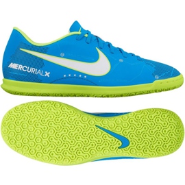 Tênis para interior Nike MercurialX Vortex III NJR IC M 921518-400 azul Tênis para interior Nike MercurialX Vortex III NJR IC M 921518-400 azul