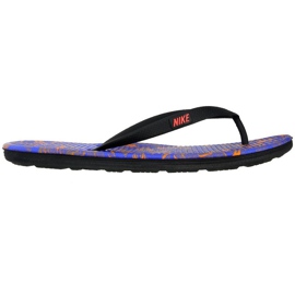 Chinelos Nike Solarsoft Thong II Print M 511365-064 preto roxo
