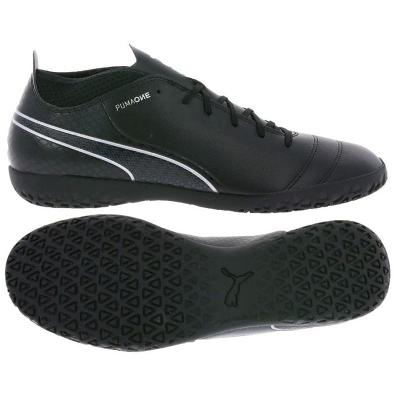 Chuteiras de futebol Puma One 17.4 It M 104079 04 preto preto