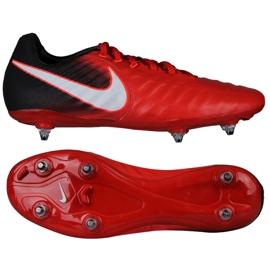 Chuteiras de futebol Nike Tiempo Legacy Iii Sg M 897798-610 multicolorido vermelho