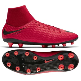 Chuteira Nike Hypervenom Phelon vermelho