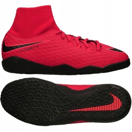Sapato interior Nike HypervenomX Phelon vermelho vermelho