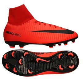 Chuteira Nike Mercurial Victory Vi vermelho
