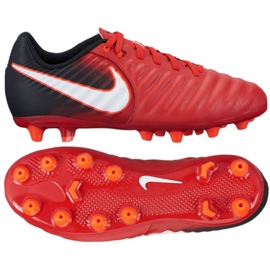 Chuteiras de futebol Nike Jr Tiempo Ligera Iv vermelho Chuteiras de futebol Nike Jr Tiempo Ligera Iv vermelho