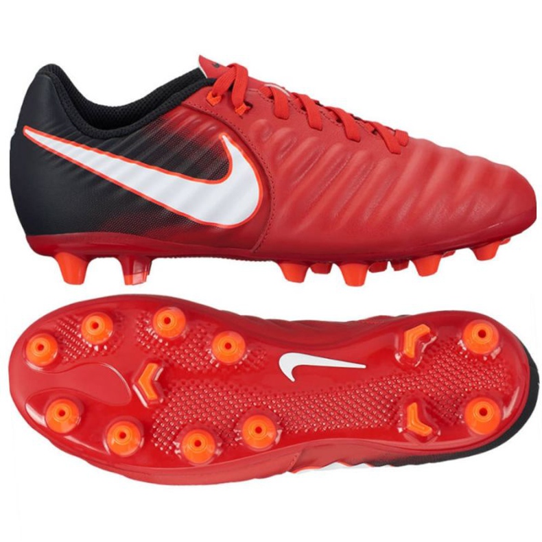 Chuteiras de futebol Nike Jr Tiempo Ligera Iv vermelho