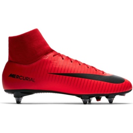 Chuteira Nike Mercurial Victory Vi vermelho