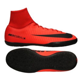 Tênis indoor Nike MercurialX Victory 6 Df Ic M 903613-616 vermelho vermelho