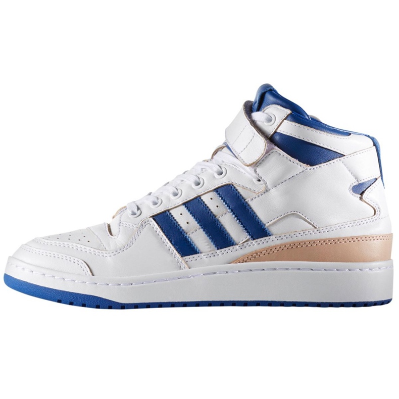 Tênis Adidas Originals Forum Mid M BY4412 branco azul