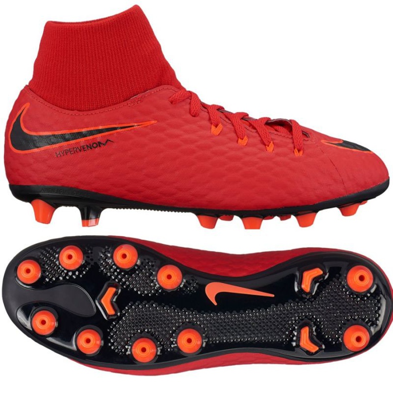 Chuteira Nike Hypervenom Phelon vermelho Chuteira Nike Hypervenom Phelon vermelho