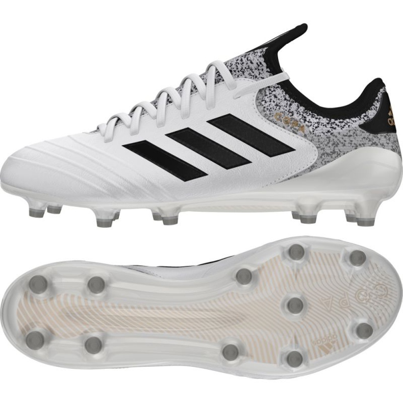 Chuteira Adidas Copa 18.1 Fg M BB6356 multicolorido branco