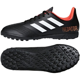 Chuteira Adidas Predator Tango 18.4 Tf Jr CP9095 preto preto Chuteira Adidas Predator Tango 18.4 Tf Jr CP9095 preto preto
