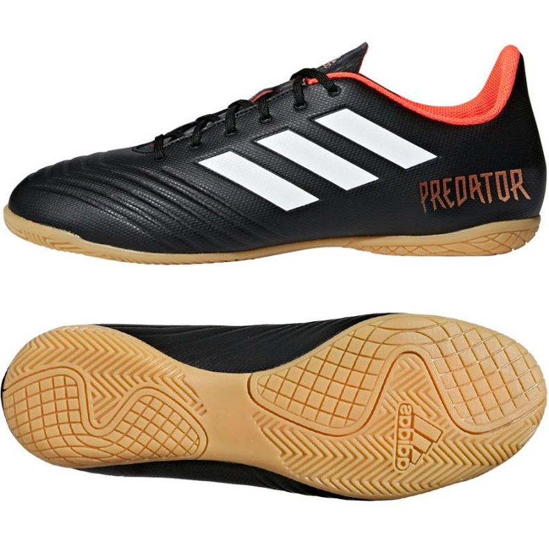 Sapatos de interior adidas Predator Tango 18.4 preto