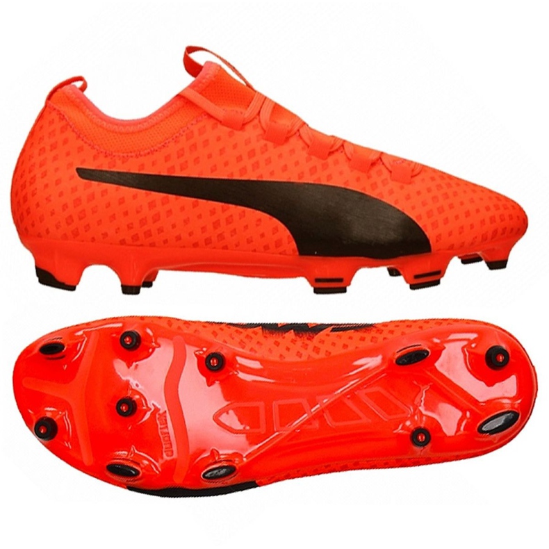 Chuteiras de futebol Puma Evo Power Vigor 3 Fg M 104297 01 multicolorido vermelho Chuteiras de futebol Puma Evo Power Vigor 3 Fg M 104297 01 multicolorido vermelho