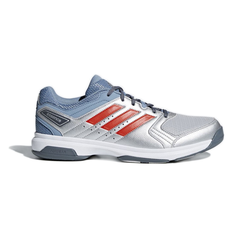 Tênis de handebol Adidas Essence M BB6342 azul prata
