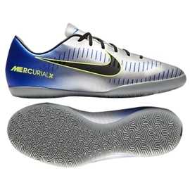 Sapatilhas Nike MercurialX Victory Vi Neymar Ic Jr 921493-407 multicolorido azul