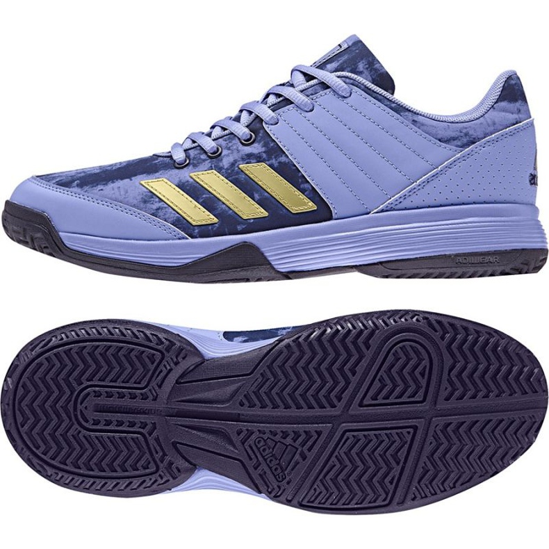 Tênis de vôlei Adidas Ligra 5 W BB6127 azul marinho