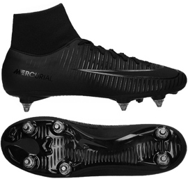 Chuteiras de futebol Nike Mercurial Victory Vi Df Sg 903610-001 preto preto