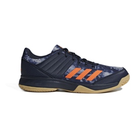 Tênis de vôlei Adidas Ligra 5M BB6124 azul marinho azul marinho