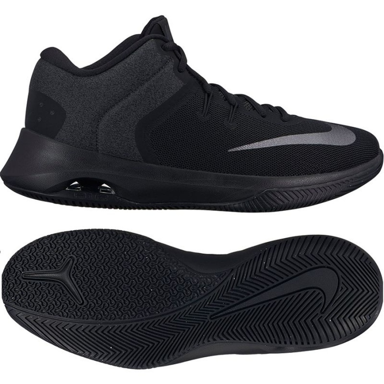 Tênis de basquete Nike Air Versitile Ii preto