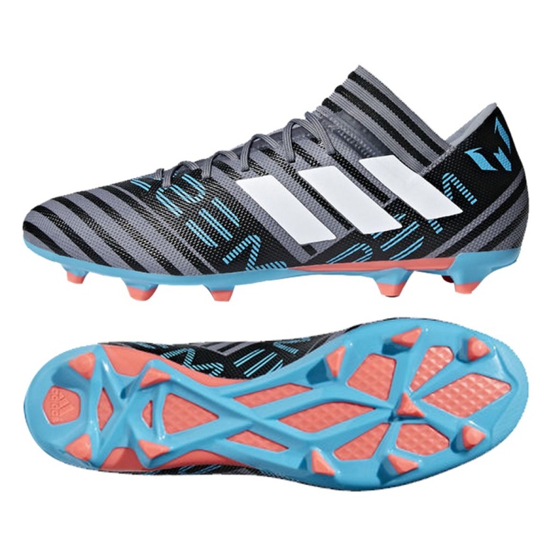 Chuteiras Adidas Nemeziz Messi 17.3 Fg M CP9037 preto preto