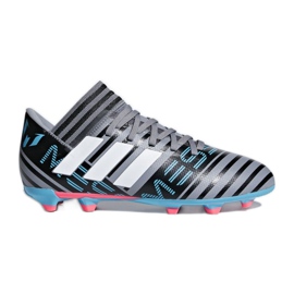 Chuteiras Adidas Nemeziz Messi 17.3 Fg Jr CP9174 cinza preto