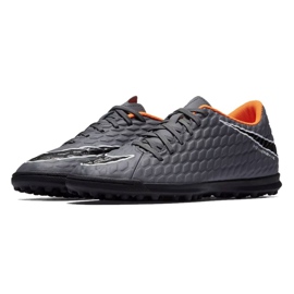 Chuteiras de futebol Nike Hypervenom PhantomX 3 Club Tf M AH7281-081 cinza cinza