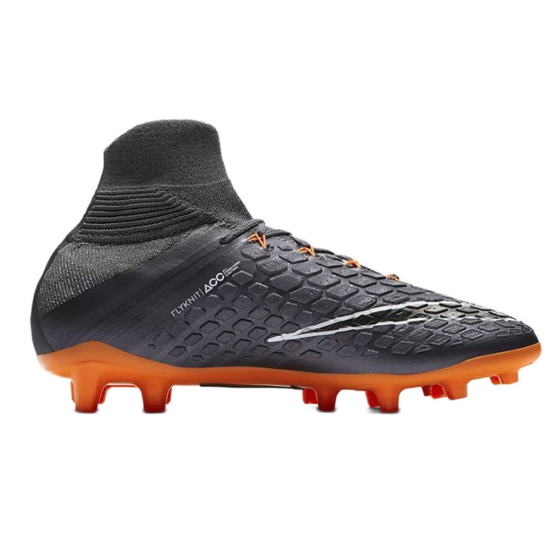 Chuteira Nike Hypervenom Phantom 3 cinza