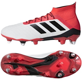 Chuteira Adidas Predator 18.1 SG M CP9261 branco