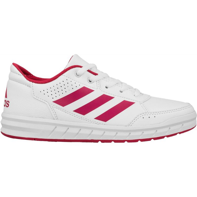 Sapatos Adidas AltaSport K Jr BA9543 branco rosa