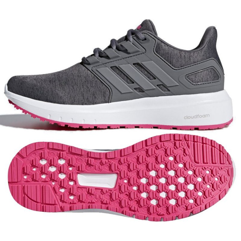 Tênis de corrida adidas Energy Cloud 2 W CG4066 cinza