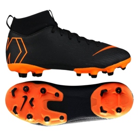 Chuteiras de futebol Nike Mercurial Superfly 6 Academy Gs Mg Jr AH7337-081 preto preto