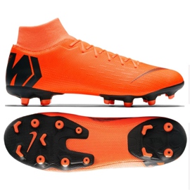 Botas de futebol Nike Mercurial Superfly 6 Academia Mg M AH7362-810 laranja laranja