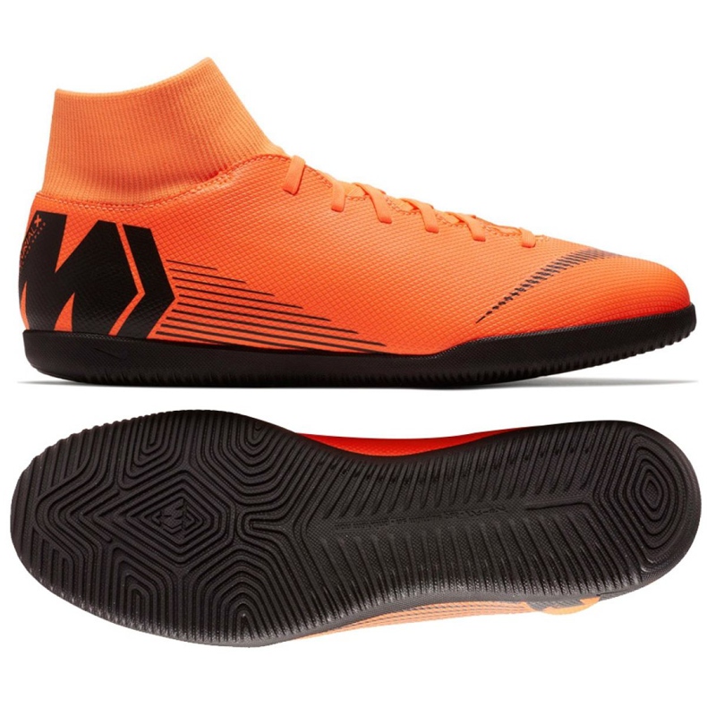 Chuteiras de futebol Nike Mercurial Superfly 6 Club Ic M AH7371-810 laranja laranja