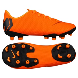 Nike Mercurial Vapor Academy Salmo 12 Mg Jr. AH7349-810 laranja laranja