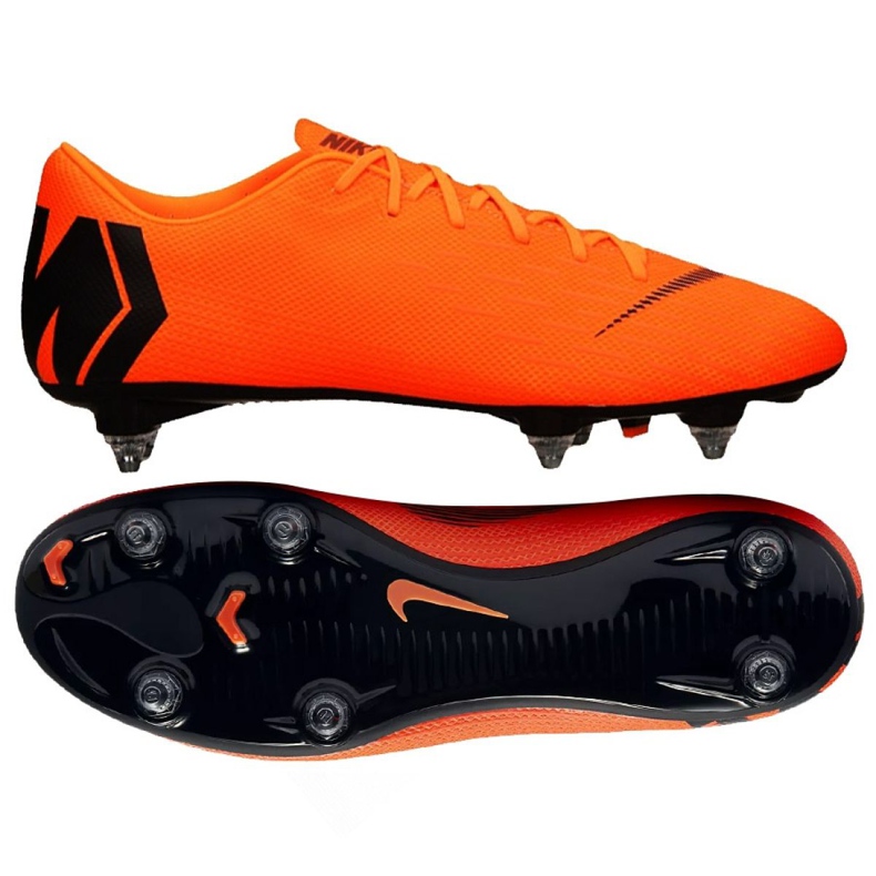Chuteiras de futebol Nike Mercurial Vapor 12 Academy Sg Pro M AH7376-810 laranja laranja