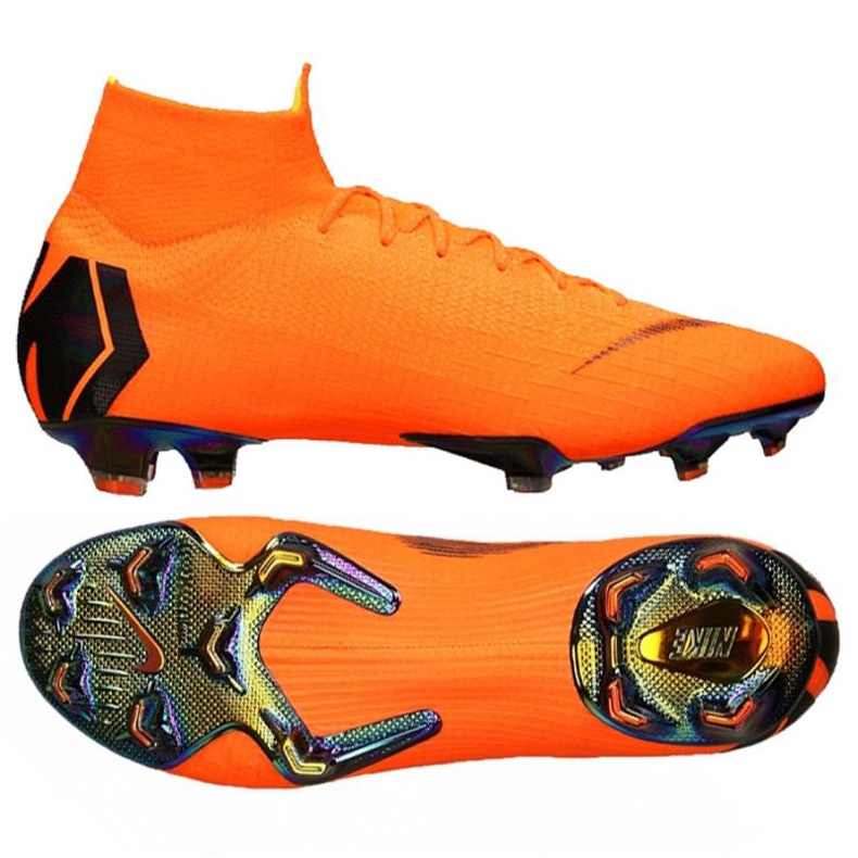 Chuteiras de futebol Nike Superfly 6 Elite Fg laranja