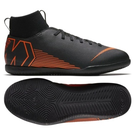 Sapato interior Nike Mercurial Superflyx 6 Club preto Sapato interior Nike Mercurial Superflyx 6 Club preto