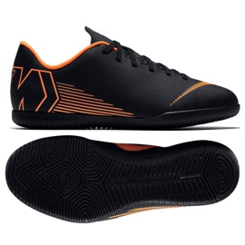 Sapato interior Nike Mercurial Vapor 12 Club preto Sapato interior Nike Mercurial Vapor 12 Club preto