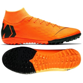 Chuteiras de futebol Nike Mercurial SuperflyX 6 Academy Tf M AH7370-810 laranja laranja