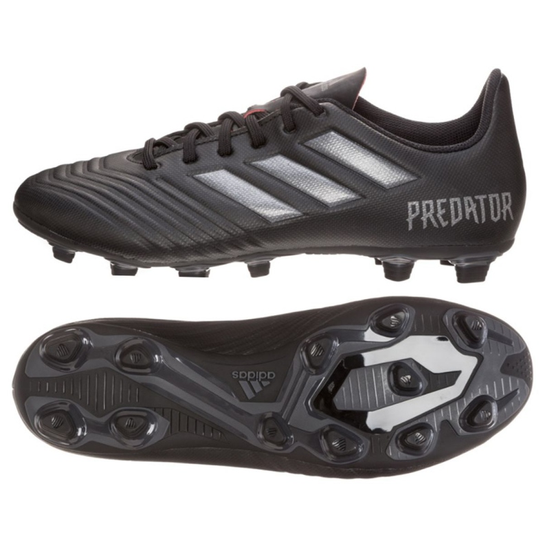 Chuteira Adidas Predator 18.4 FxG M CP9266 multicolorido preto