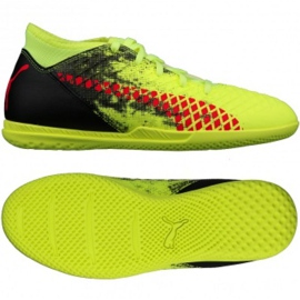As chuteiras de futebol Puma Future 18.4 It Jr. com sobre ł volume sim