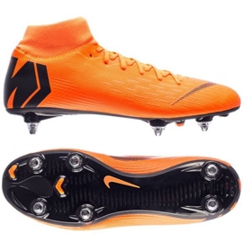 Chuteiras de futebol Nike Mercurial Superfly 6 Academy Sg Pro M AH7364-810 multicolorido laranja