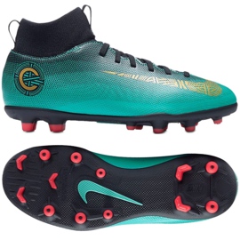 Chuteiras de futebol Nike Mercurial Superfly 6 Club CR7 Mg Jr AJ3115-390 azul azul Chuteiras de futebol Nike Mercurial Superfly 6 Club CR7 Mg Jr AJ3115-390 azul azul