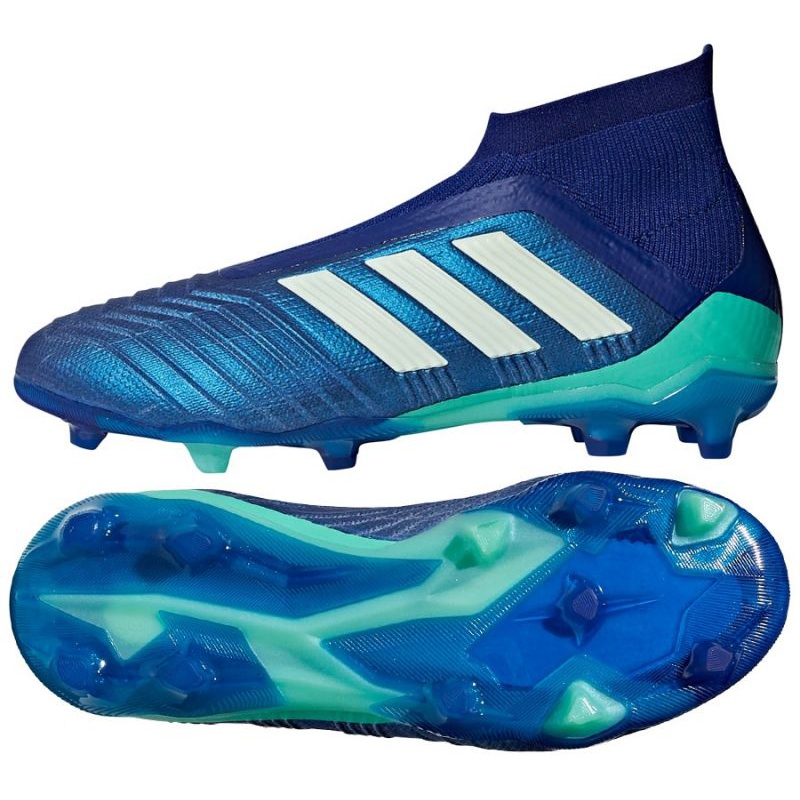 Chuteira Adidas Predator 18 Fg azul